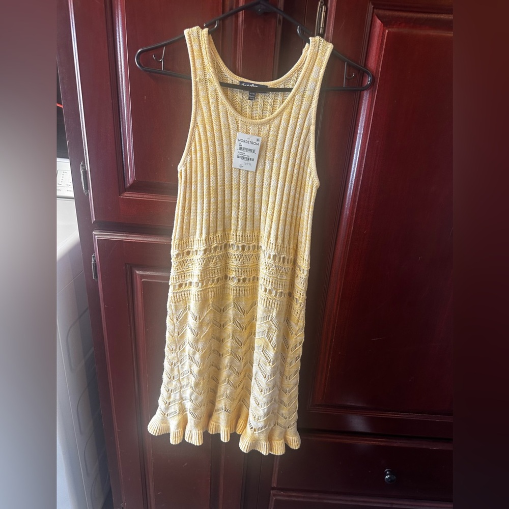 Nordstrom Lemon Knit Top